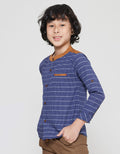Rodeo Junior Boys Kemeja Anak Laki-laki Print Checked
