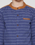 Rodeo Junior Boys Kemeja Anak Laki-laki Print Checked