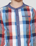 Rodeo Junior Boys Kemeja Anak Laki-laki Print Checked