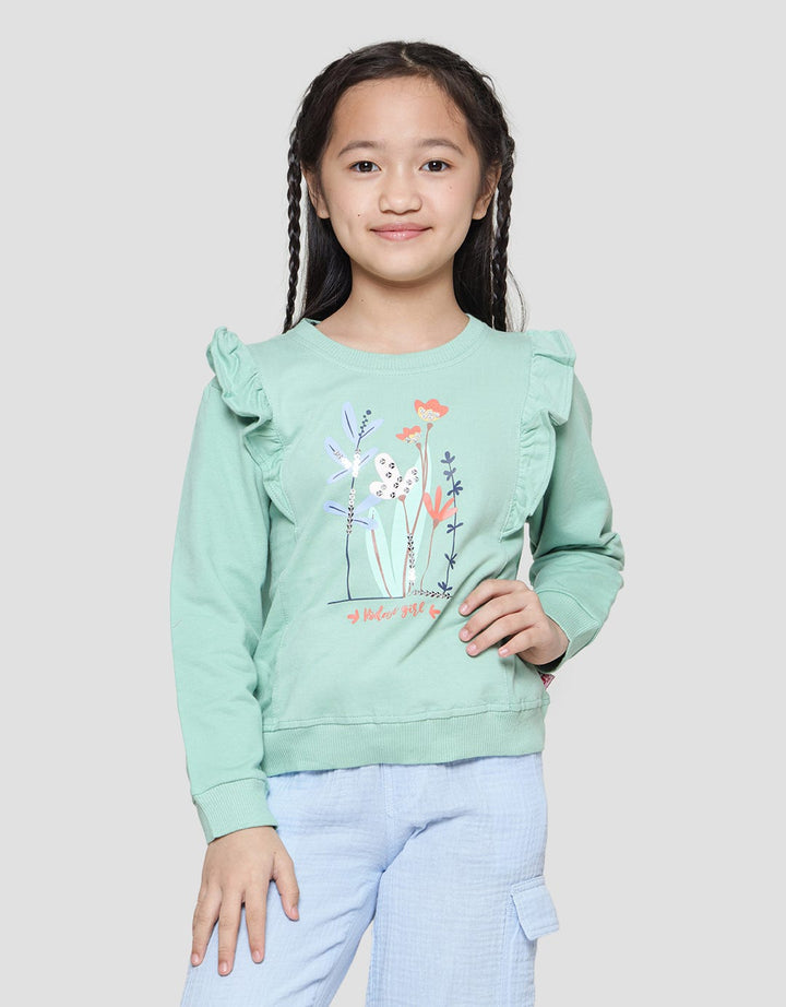 Rodeo Junior Girl Nature Vibe Sweater Lengan Panjang Anak Perempuan