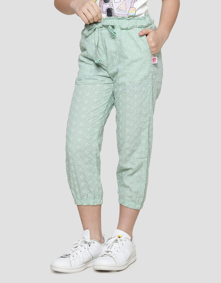 Rodeo Junior Girl Flower Look Celana Jogger Anak Perempuan