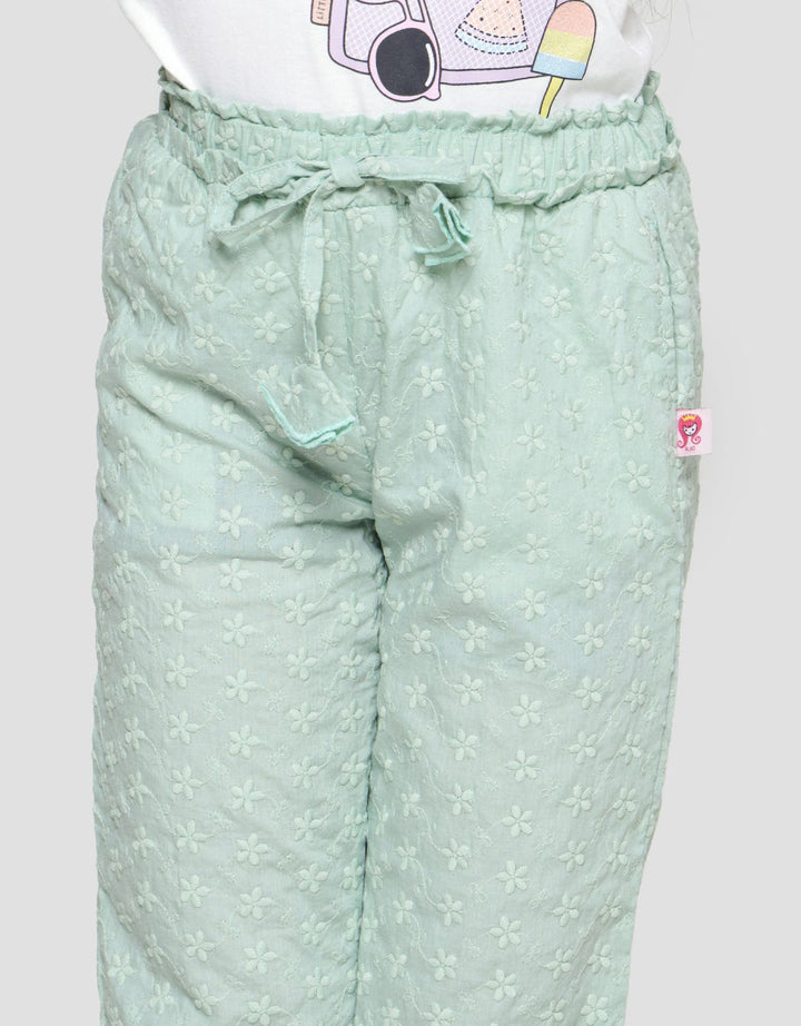 Rodeo Junior Girl Flower Look Celana Jogger Anak Perempuan