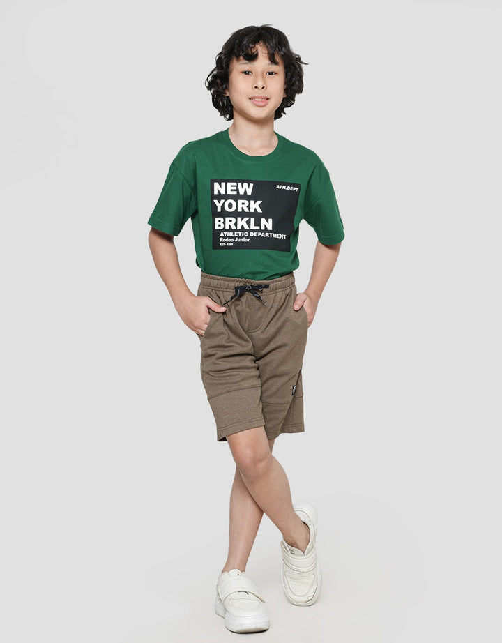 Rodeo Junior Boys Elastic Waist Celana Pendek Anak Laki-laki