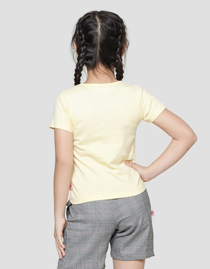 Rodeo Junior Swan Print Kaos Anak Perempuan
