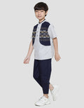 Little M Baju Muslim Koko Rompi Seasonal Setelan Anak Laki-laki