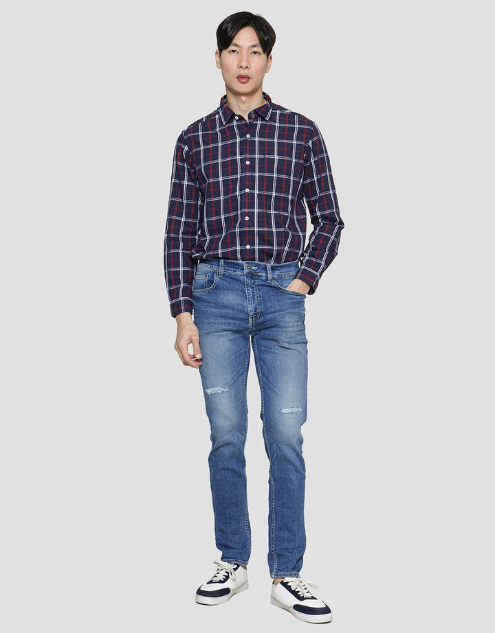 Nevada Ripped Celana Denim Skinny Pria