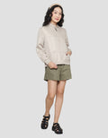 American Jeans Turtle Neck Outdea Jaket Wanita
