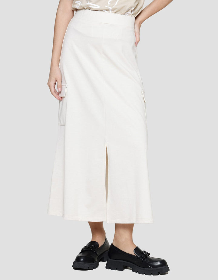 American Jeans Cargo Front Rok Maxi Wanita
