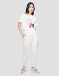 American Jeans Basic Knit Celana Jogger Wanita