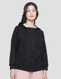 American Jeans Reguler Hoodie Jaket Wanita
