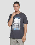Nevada Men's Short Sleeve Front Print T-Shirt