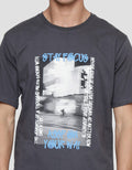 Nevada Men's Short Sleeve Front Print T-Shirt