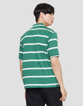 Nevada Stripe Jersey Polo Shirt Pria
