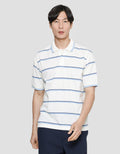 Nevada Stripe Jersey Polo Shirt Men