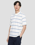 Nevada Stripe Jersey Polo Shirt Men