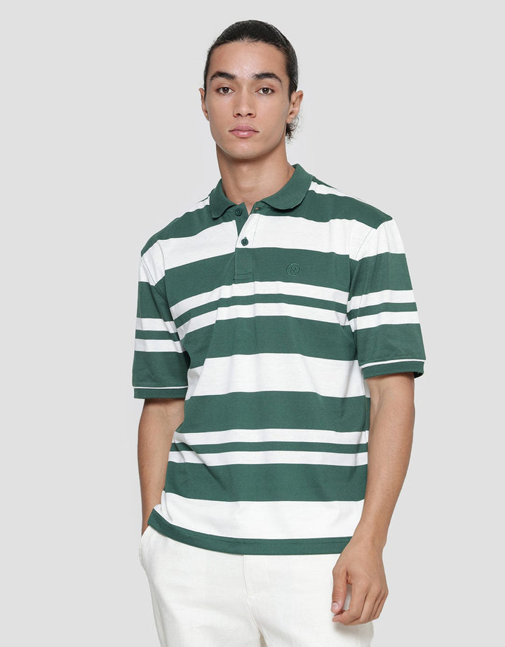 Nevada Jersey Stripe Men's Polo Shirt