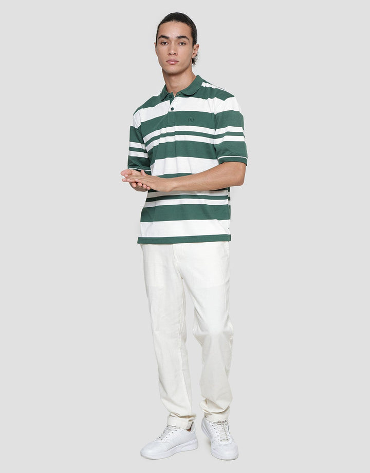 Nevada Jersey Stripe Men's Polo Shirt