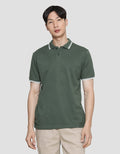 Nevada Solid Pique Polo Shirt Pria