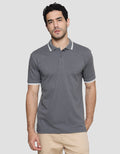 Nevada Solid Pique Polo Shirt Pria