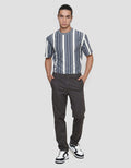 Nevada Woven Rubber Waist Celana Panjang Pria
