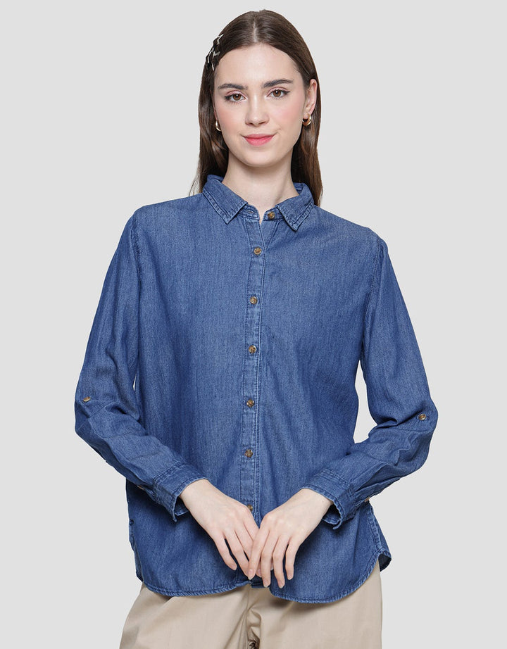 Connexion Denim Style Kemeja Wanita