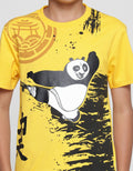 Character Kaos Lengan Pendek Anak Laki-laki  Kungfu Panda Fly Kick