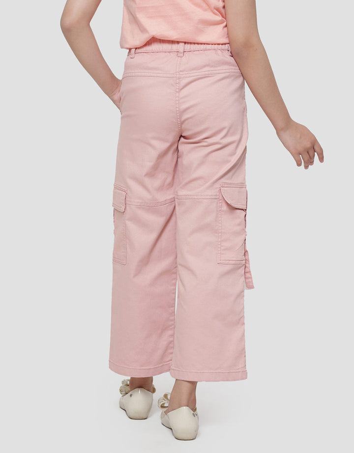 Nevada Wideleg With Twopocket Cargo Celana Panjang Anak Perempuan