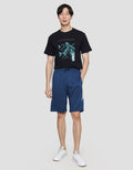 Anyday Men's Knit Shorts With Side Contrast