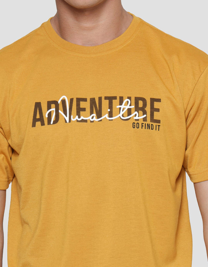 Anyday Graphic Print Adventure Men's Short Sleeve T-Shirt