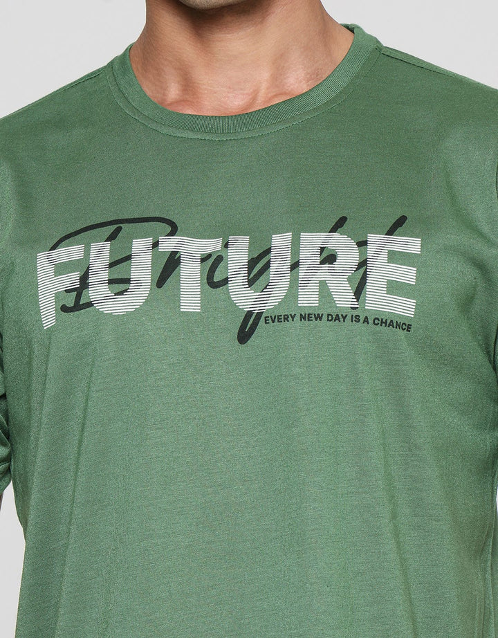 Anyday Future Print Men's Casual T-Shirt