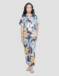 St. Yves Big Floral Women's Pajamas One Set
