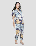 St. Yves Big Floral Women's Pajamas One Set