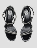 Yongki Komaladi Beads Strap Buckle Women's Heels Sandals