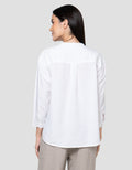 Cardinal Femme Round Neck Kemeja Wanita