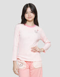Aero Sweet Cat Bordir Kaos Anak Perempuan