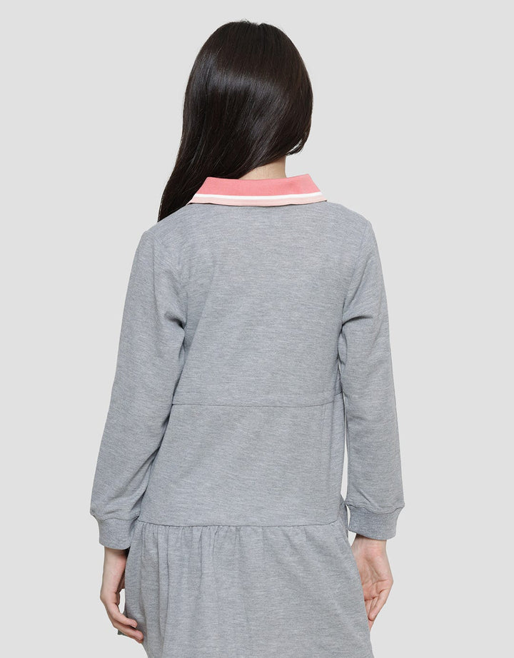Aero Pique Collar Dress for Girls