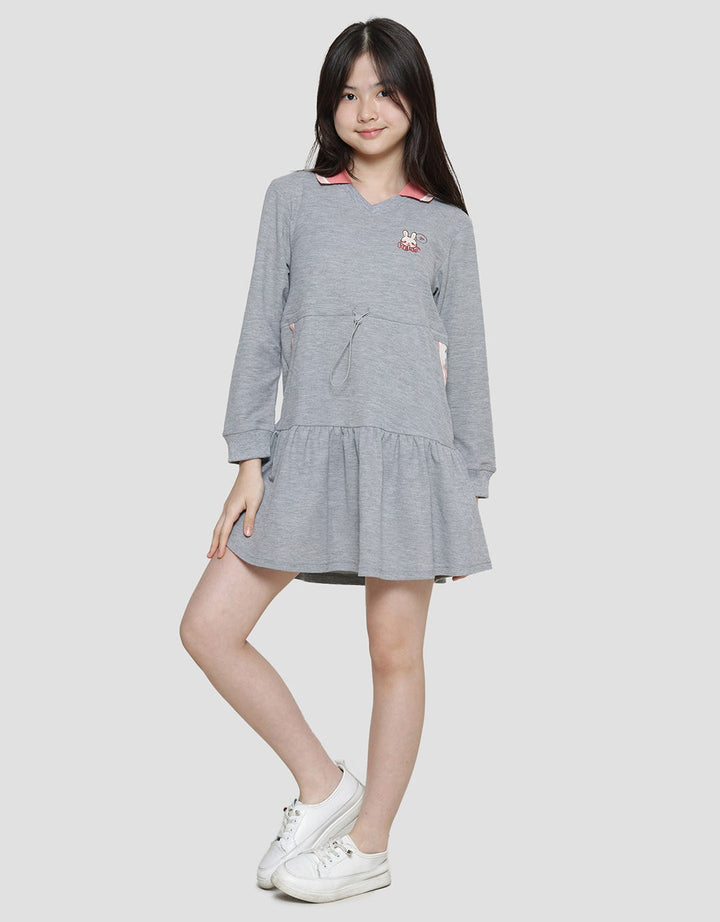 Aero Pique Collar Dress for Girls