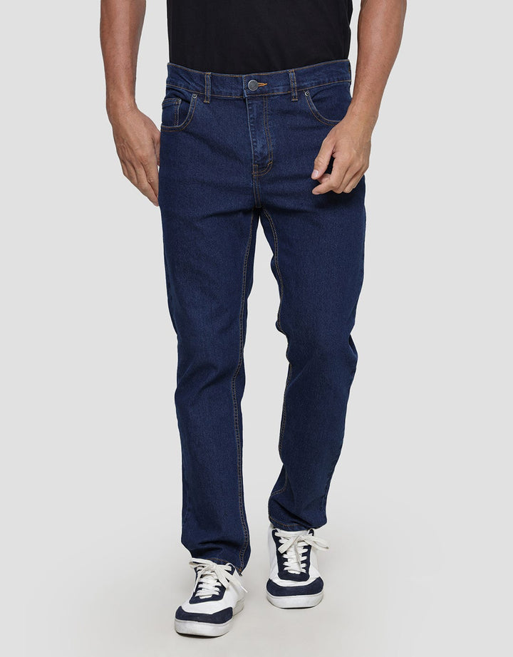 Anyday Contrast Stitching Men's Denim Trousers