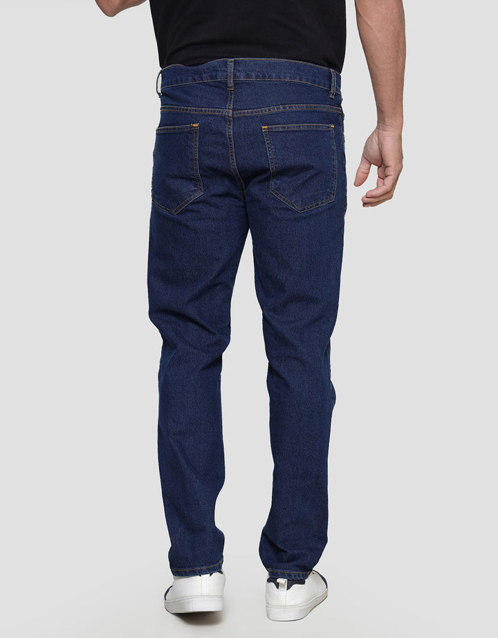 Anyday Contrast Stitching Men's Denim Trousers