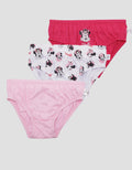 Disney Minnie Awesome Panties Pack of 3 Girls
