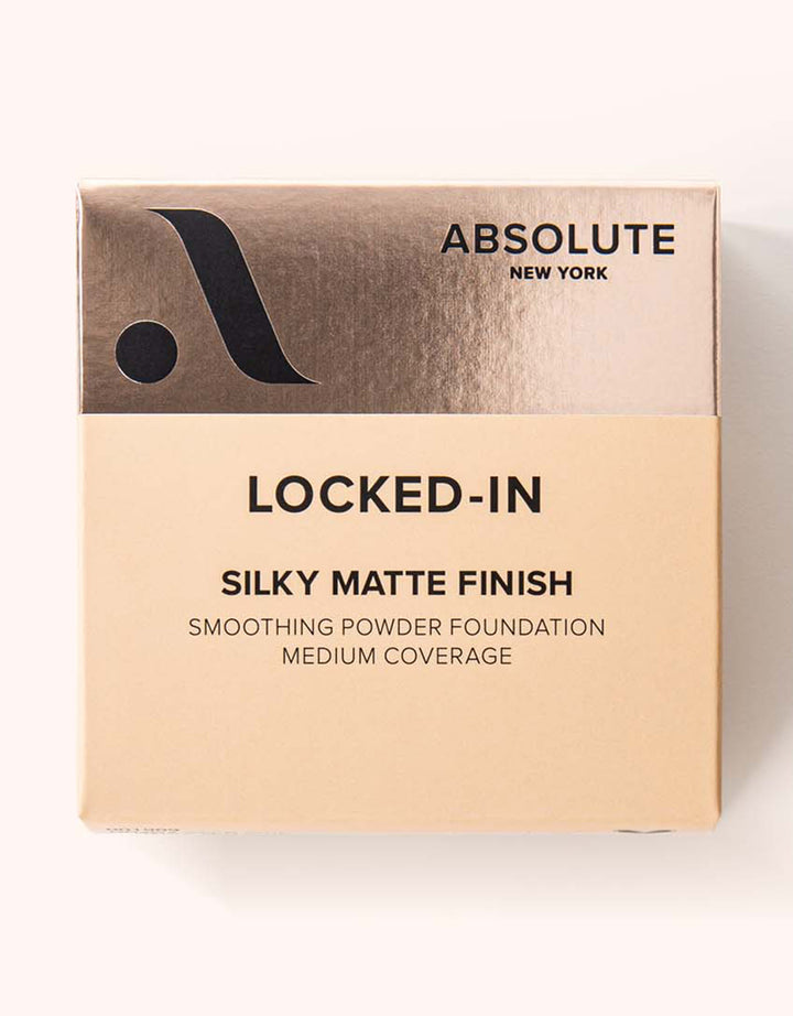 Absolute New York Any Locked In Powder Foundation Warm Sand