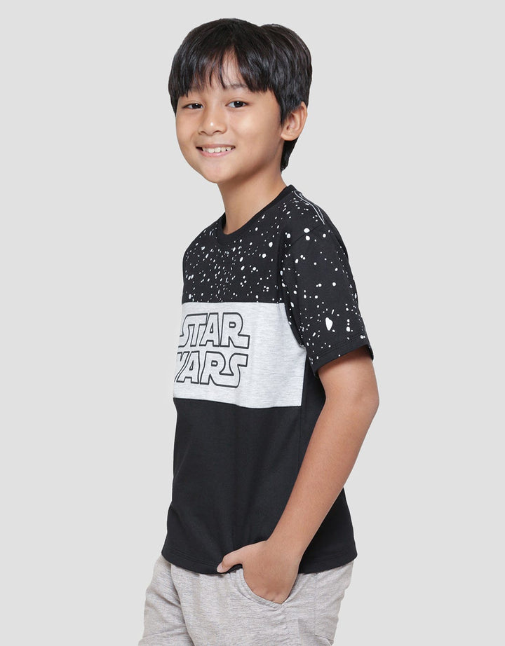 Star Wars Cutsewn Disturbance Splash Boys Short Sleeve T-Shirt