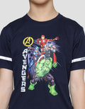 Marvel Avg Team Star Lengan Stripe Kaos Anak Laki-Laki