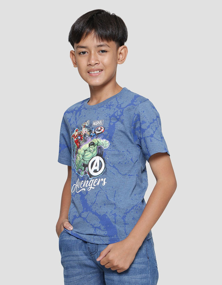 Marvel  Avg Team Lighting Kaos Lengan Pendek Anak Laki-Laki