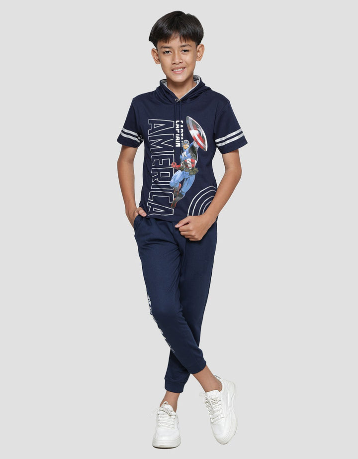 Marvel Avg Captain America Hoodie Boys T-Shirt