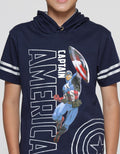 Marvel Avg Captain America Hoodie Boys T-Shirt