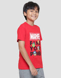 Marvel Avengers Find Your Power Kaos Lengan Pendek Anak Laki-Laki