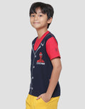 Marvel Spiderman Collar Kaos Anak Laki-laki