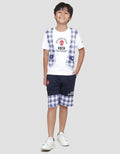 Marvel Spider Check Spidey Kaos Anak Laki-laki