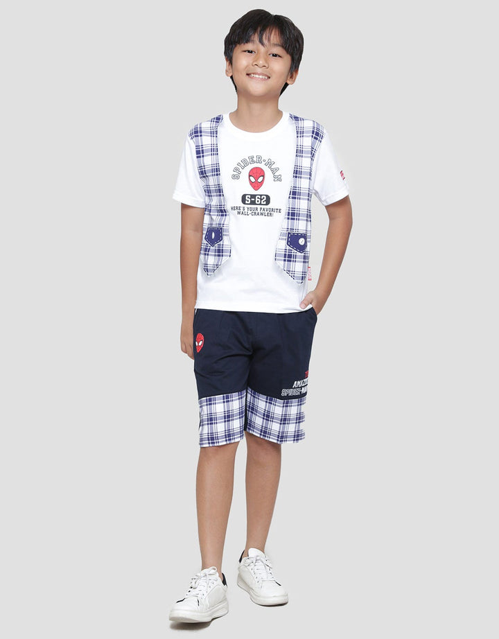 Marvel Spider Check Spidey Boys T-Shirt